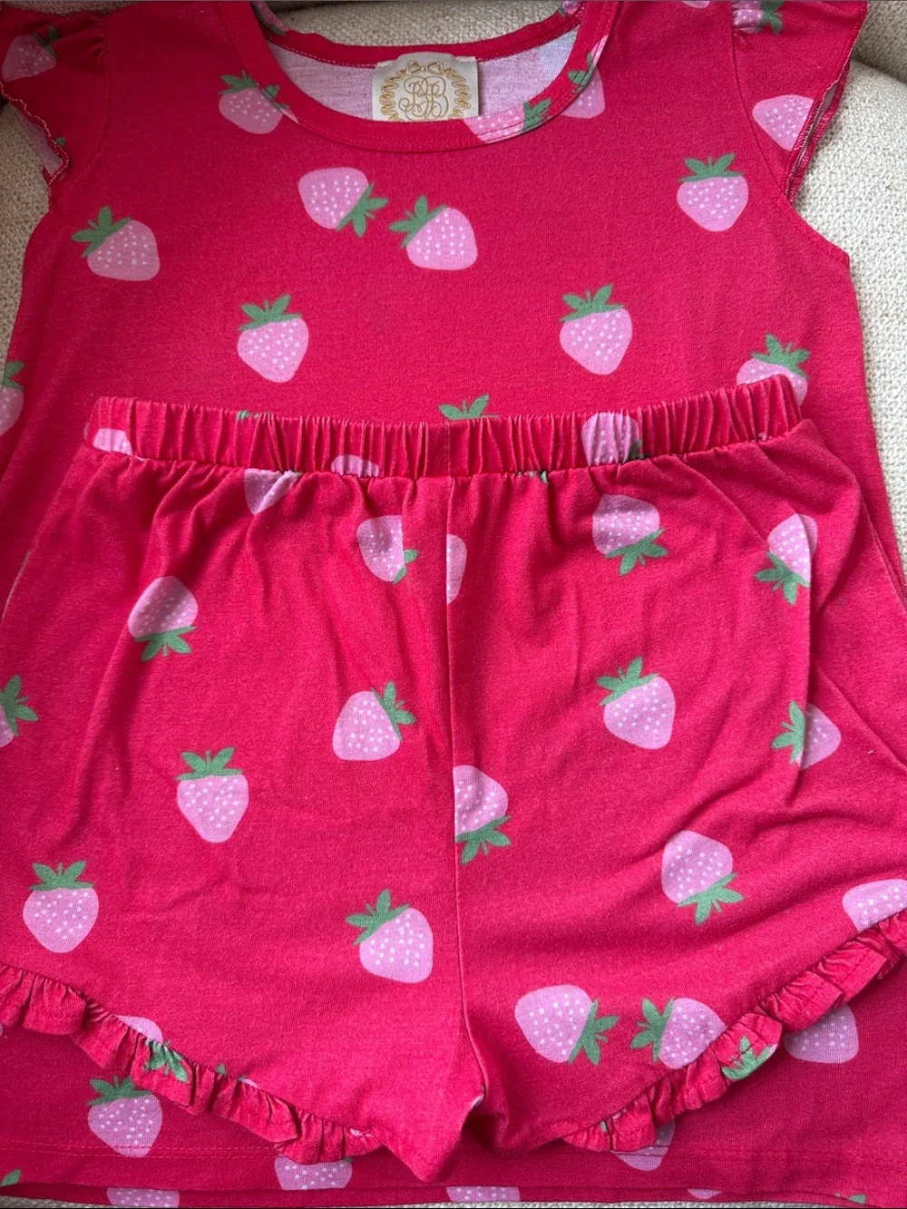 The Beaufort Bonnet Company Libby Knoll Night Nights Sanibel strawberry size 8